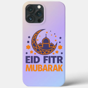Eid Fitr Mubarak Happy Eid Al-Fitr Muslim Men kids iPhone 13 Pro Max Case