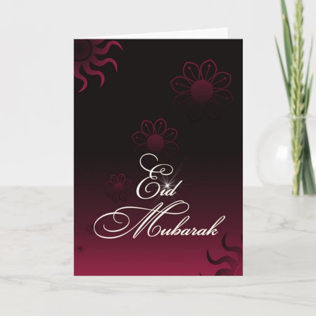 Eid Greeting Holiday Card (Front)