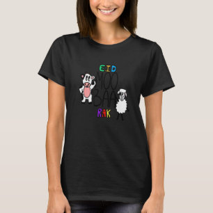 Eid Moo Baa Rak Toddler  Eid Al Adha Sheep Happy E T-Shirt