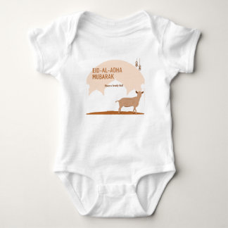 Eid mubarak baby bodysuit