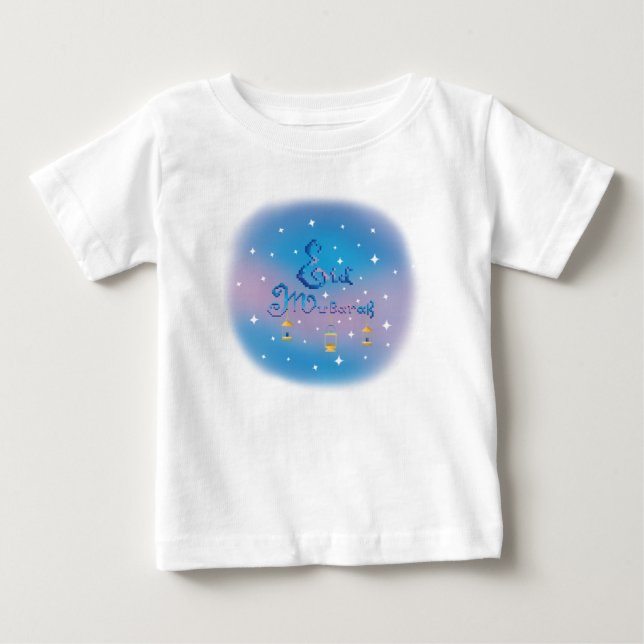 Eid Mubarak Baby T-Shirt (Front)