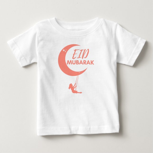 Eid Mubarak Baby T-Shirt (Front)