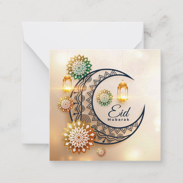 Eid Mubarak  Card (Front)