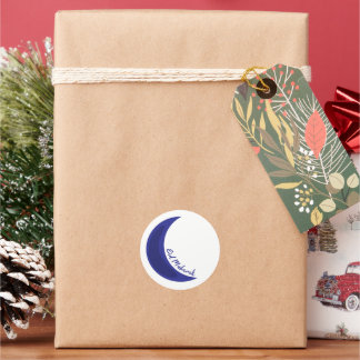 Eid mubarak  classic round sticker