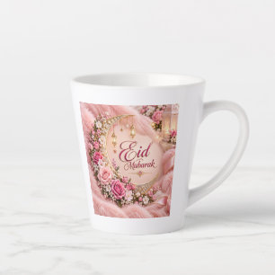 Eid Mubarak Coffee Mug Floral Islamic Gift Mug