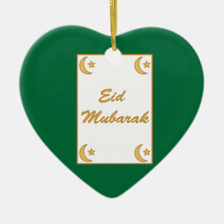 Eid Mubarak Eid al Fitr Ceramic Tree Decoration
