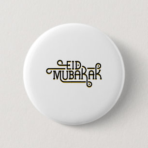 Eid Mubarak Eid Al Fitr Islamic Holidays Muslim Ha 6 Cm Round Badge