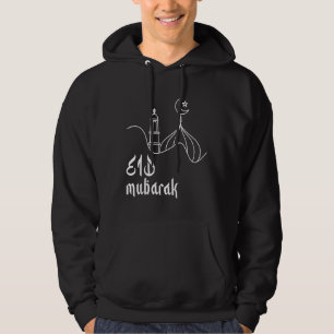 Eid Mubarak Eid Alfitr Mubarak Kareem Islamic Eid Hoodie