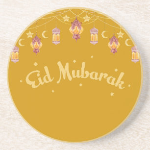 EID MUBARAK - EID  T-Shirt Throw Pillow Coaster
