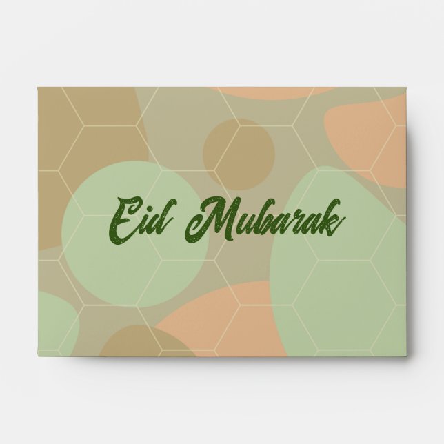 Eid Mubarak Envelope for Eidi/ Money Gift (Front)