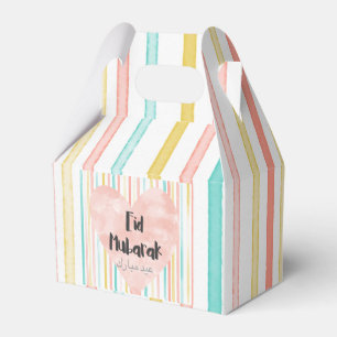 Eid Mubarak Favour Box (Pastel)