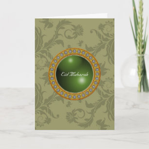 Eid Mubarak Floral Holiday Card