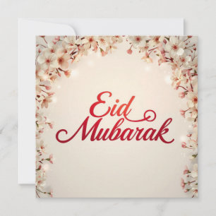 Eid mubarak for Eid Fitr Card