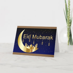 eid mubarak greeting card 