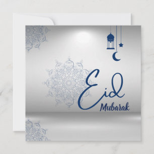 Eid Mubarak Greeting Holiday Card