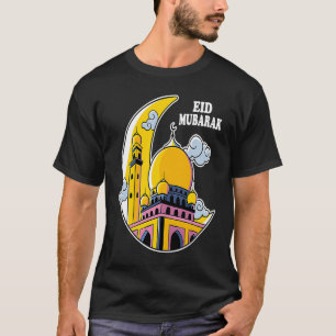 Eid Mubarak Happy Eid Muslims Eid Al Fitr Eid Al A T-Shirt