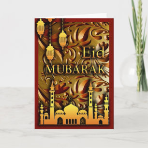 Eid Mubarak Holiday Card