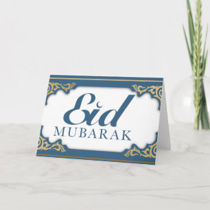 Eid Mubarak // Islamic Celebration Greetings Card