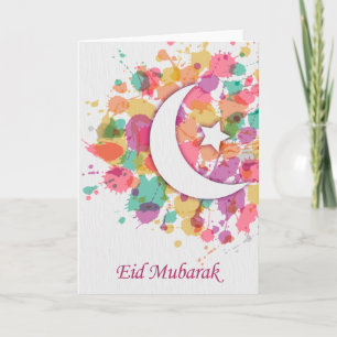 Eid Mubarak Islamic Greeting Card for Ramadan/Eid!