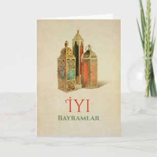 Eid Mubarak - İyi Bayramlar Card