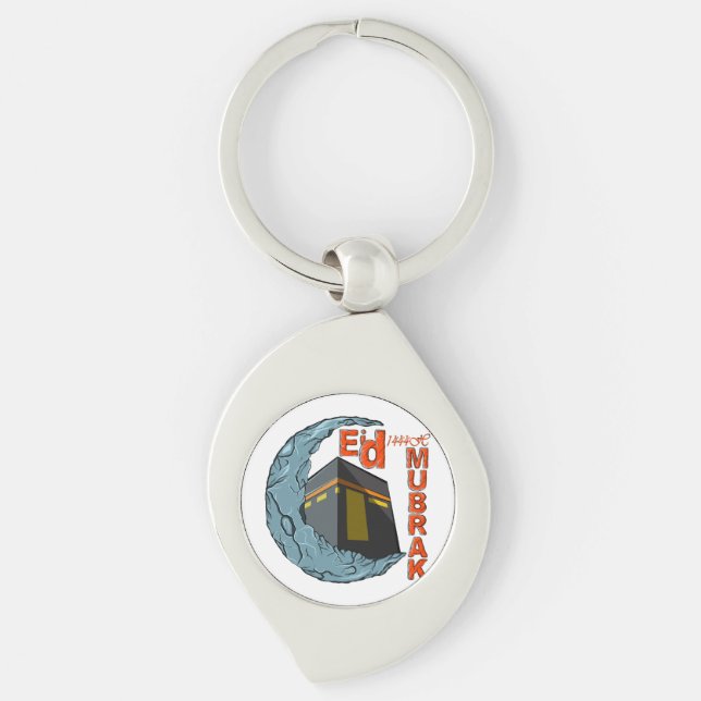 Eid mubarak key ring (Front)