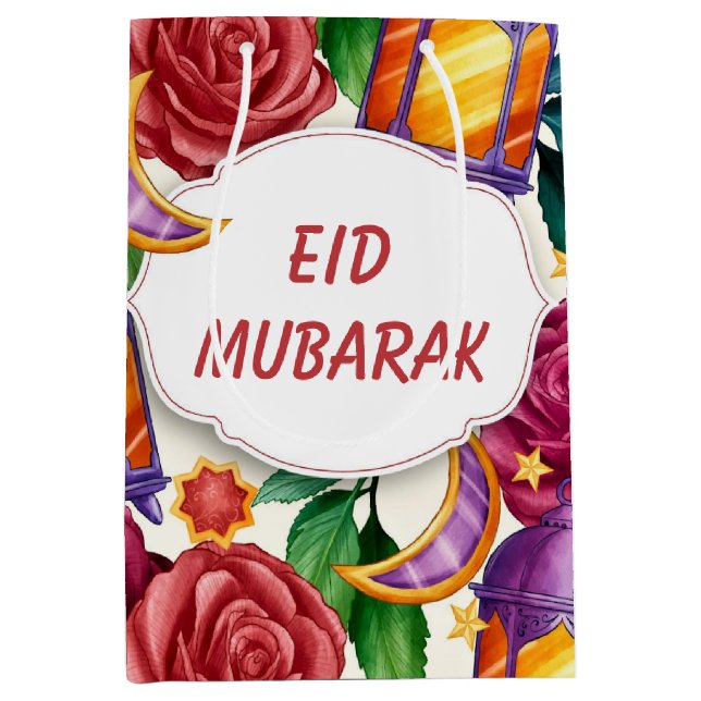 Eid Mubarak Medium Gift Bag (Front)