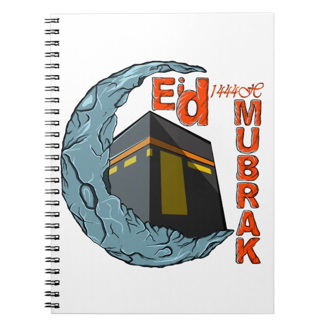 Eid mubarak notebook (Front)