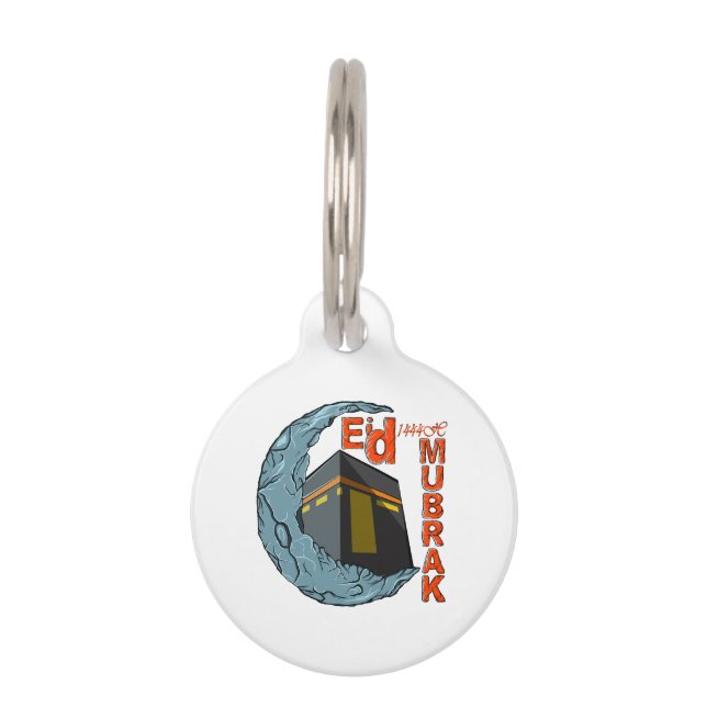 Eid mubarak pet tag (Front)