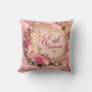 Eid Mubarak Pillow Islamic Festival Gift Home Deco