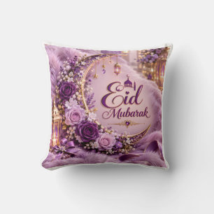 Eid Mubarak Pillow Islamic Festival Gift Home Deco