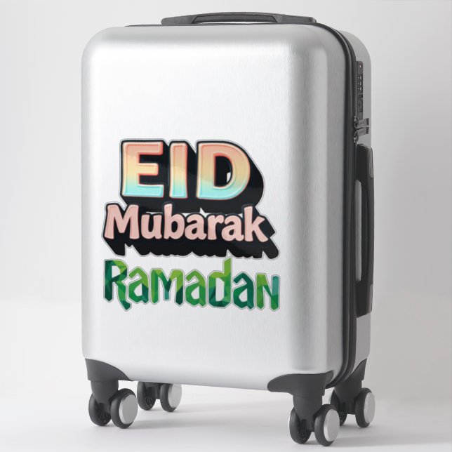 EID Mubarak + Ramadan (Suitcase)
