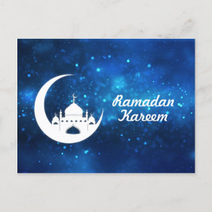Eid Mubarak / Ramadan Greetings Customise Holiday Postcard