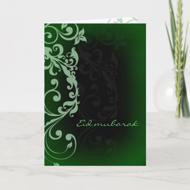 Eid mubarak - Ramadan kareem - Greeting Card (Front)