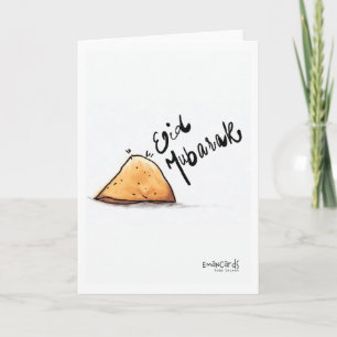 Eid Mubarak - Samosa Card