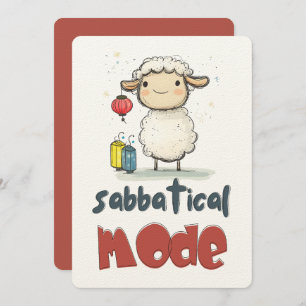 Eid Mubarak!! Sheep on Sabbatical   Fully Packed Invitation