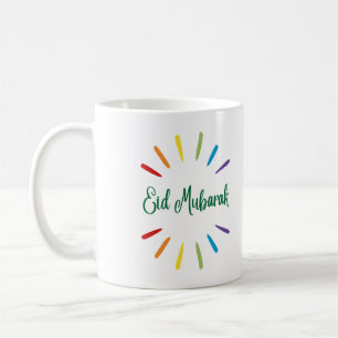 Eid Mubarak Simple and colourful  Coffee Mug