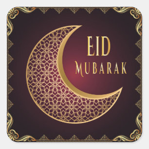 Eid Mubarak  Square Sticker