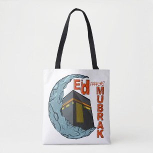 Eid mubarak tote bag