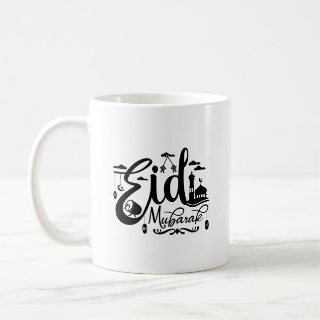 Eid Mubarak Typography Mug (Left)