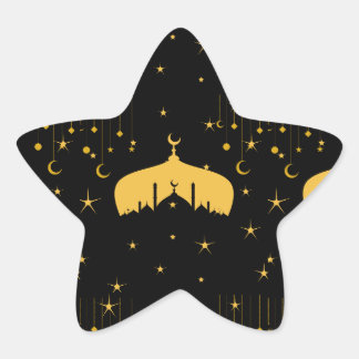 Eid On Stars  Star Sticker