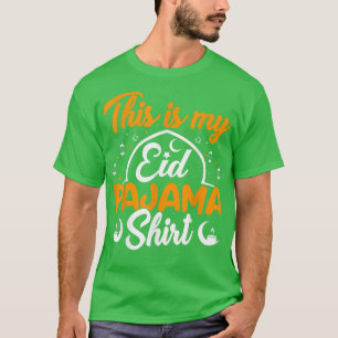 Eid Pajama Happy Eid Mubarak to Muslim Al Fitr Al T-Shirt