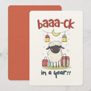 Eid Sheep on Sabbatical Baaa-ck in a Year! Invitation
