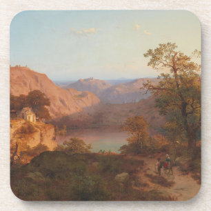 Eifel Landscape (1843) – Heinrich Funk Coaster