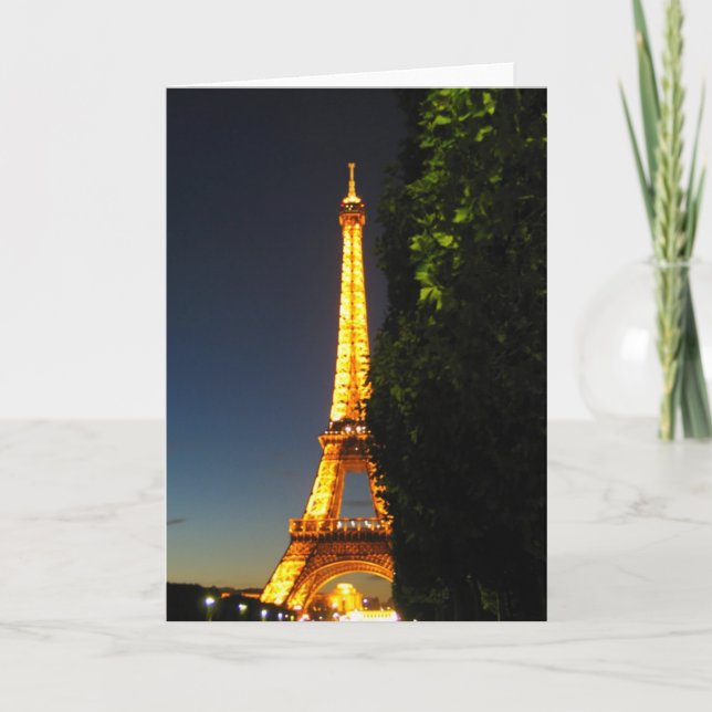 Eifel Tower Card (Front)