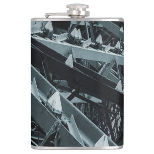 Eifel tower Paris Steel and the sky Flask