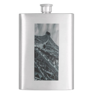 Eifel tower Paris Steel and the sky Flask