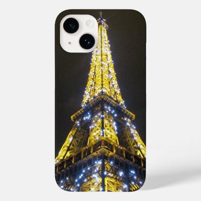 eiffel bright night Case-Mate iPhone case (Back)
