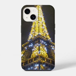 eiffel bright night iPhone 14 case