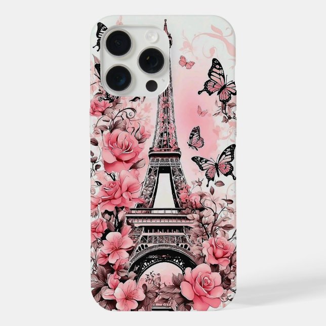Eiffel Elegance iPhone Case (Back)
