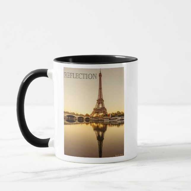 Eiffel Reflections Mug (Left)